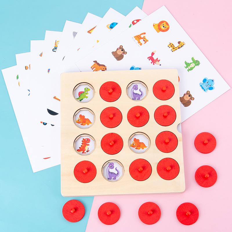 Children'S Memory Chess Zhiyi Toys Children'S Parent-Child Interactive Table Games Memory Concentration Training