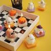 Halloween Aromatherapy Candles Ghost Scented  New Styling Props Ornament Small Tea Wax Indoor French Holiday Souvenir