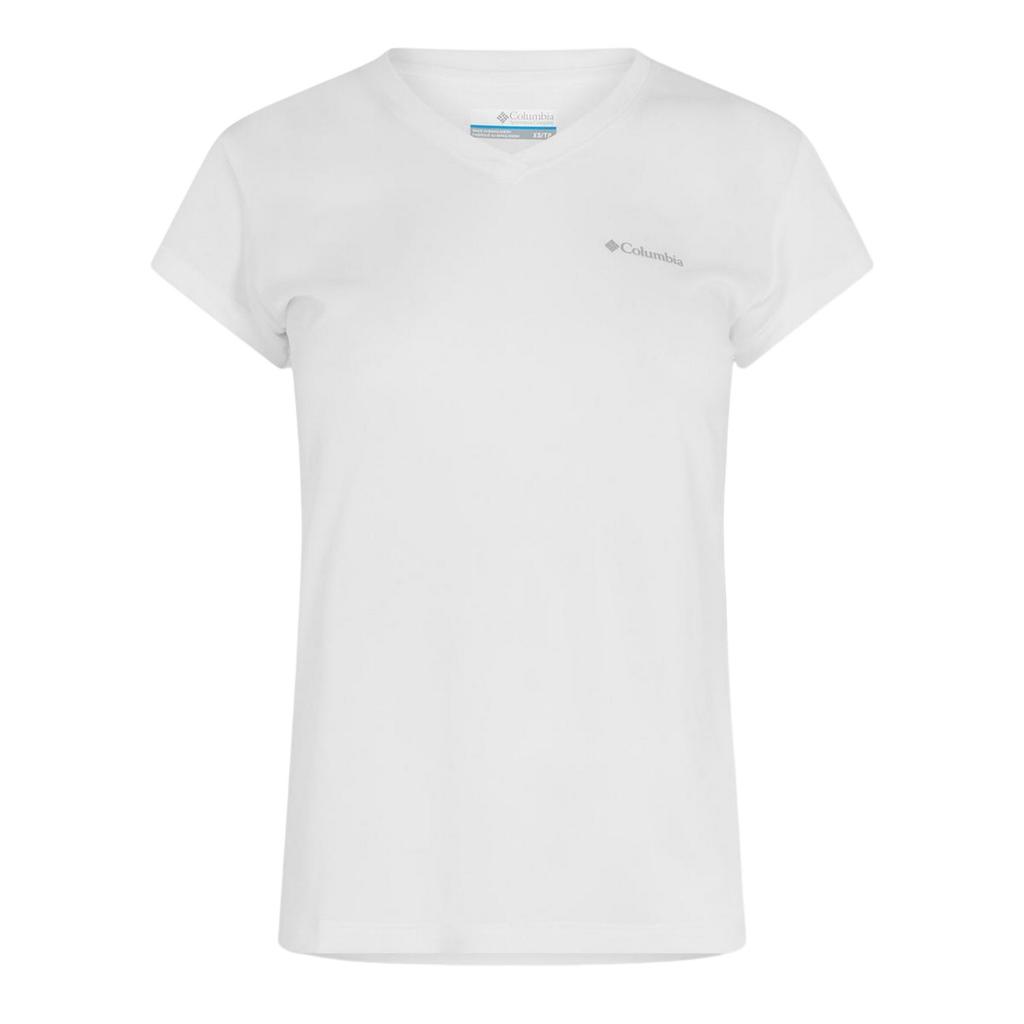 Columbia Womens/Ladies Logo V Neck Regular T-Shirt