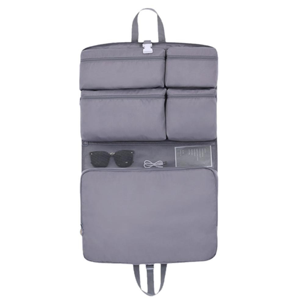 

Dustproof 7 In 1 Travel Storage Bag Foldable Hanging Underwear Storage Bag Business серый