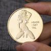REPLICA 1PC Sexy Woman Coin Get Commemorative Coin New Adult Challenge Plated Art Lucky Girl Tourism Travel Gift