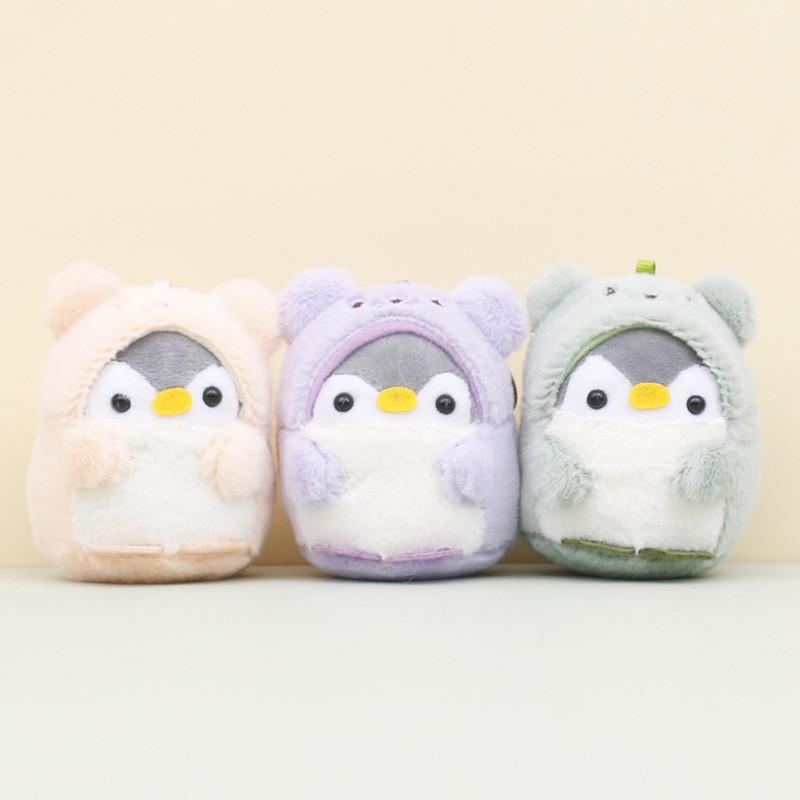 Adorable Plush Cartoon Penguin Keychain Cute Stuffed Animal Perfect For Gifts