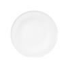 Waltz Plate, 20cm, White, Simple and Stylish, Rimmed, Microwave-Safe, Dishwasher-Safe, 52215-6019