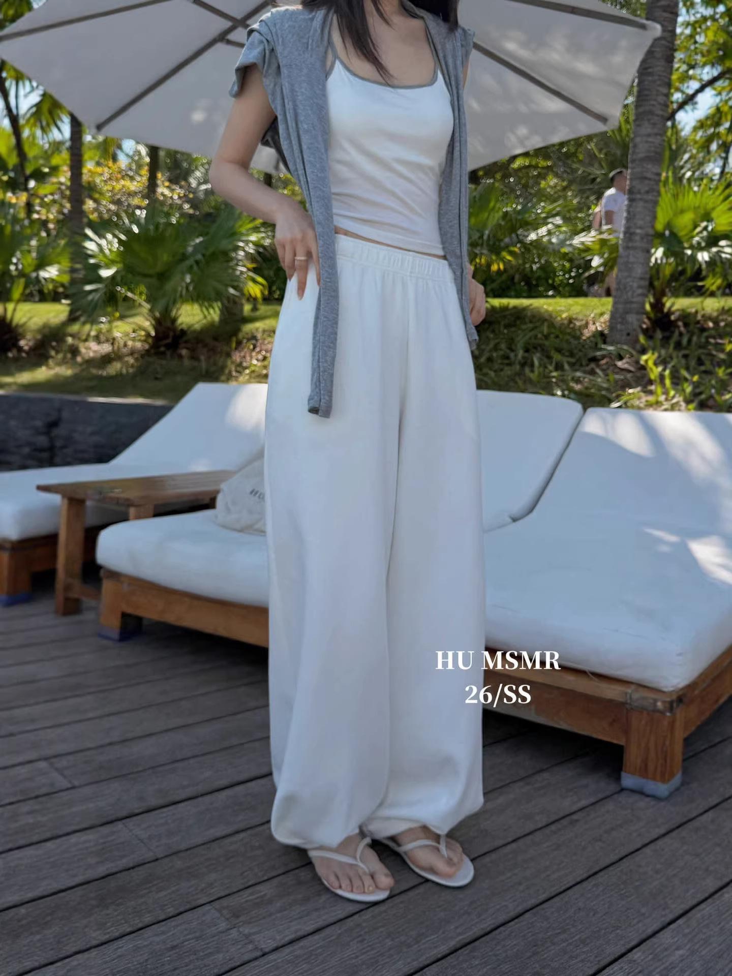 

Early Spring Slimming Casual Pants - Solid Color, Simple Style (C1581) Small