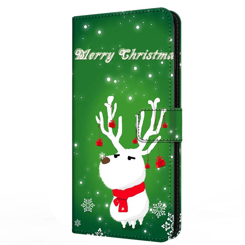Leather Case For Honor 300 Honor300 Ultra Card Stand Book Cover For Magnetic Wallet Phone Bumper Merry Christmas Shell Flip Para
