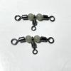 8-Figure Three-Way Swivel Fishing Connector - T-Shaped Splitter Ring