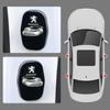 2026 Horká nálepka na auto 4ks Styling auta Kryty zámků dveří auta pouzdro na nálepku pro Peugeot 206 5008 4008 3008 207 308 408 307 508 GT Au