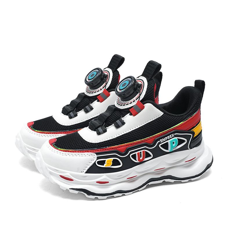 

Children s shoes Fashion children s sports shoes new lightweight student mesh surface breathable leisure cushioned running shoes 39