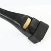2Pcs Easy Pedals Kick Down Door Stop Adjustable Door Holder Wall Protector Zincs Alloy Doorstop with Rubber Tip