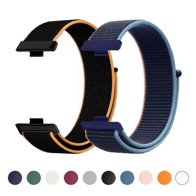 Nylon Woven Strap For Huawei Watch Fit 4 Fit 4Pro Sport Loop Bracelet Replaceable Wristband For Huawei Fit 3 Accessories