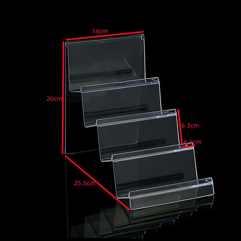 Acrylic Trapezoidal Stand for Wallets, Glasses, Masks, Mobile Phones