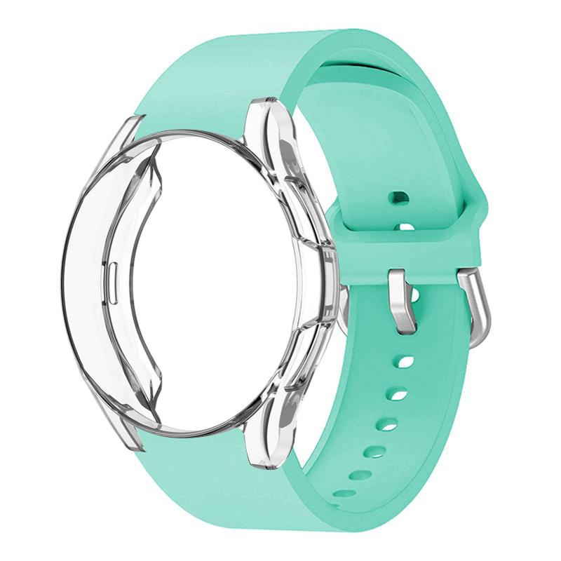 Case+strap For Samsung Galaxy Watch 4 classic 46mm 42mm 44mm 40mm smartwatch correa Ridge Sport Bracelet Galaxy Watch 4 strap