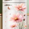 Flower Butterfly Wall Sticker Self Adhesive Fridge Cabinet Decal Home Room Decor