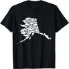 Alaskan Fish Alaska State Made of Wild Salmon Halibut Trout T-Shirt