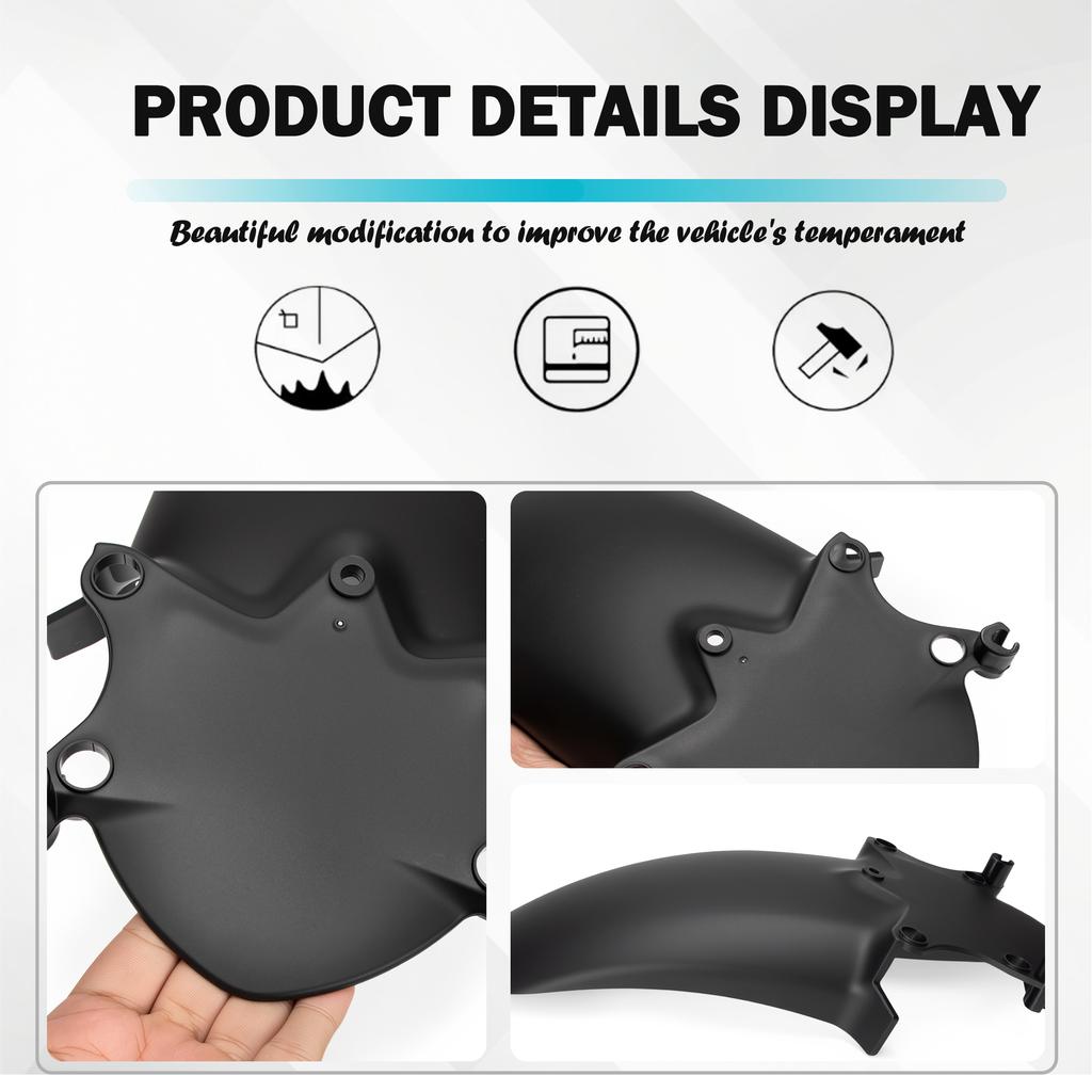 Motorcycle Front Fender Fit For YAMAHA XT660X 2004 - 2014 XT 660 X Mudguard Tire Fairing Part 2006 2008 2009 2010 2011 2012 2013