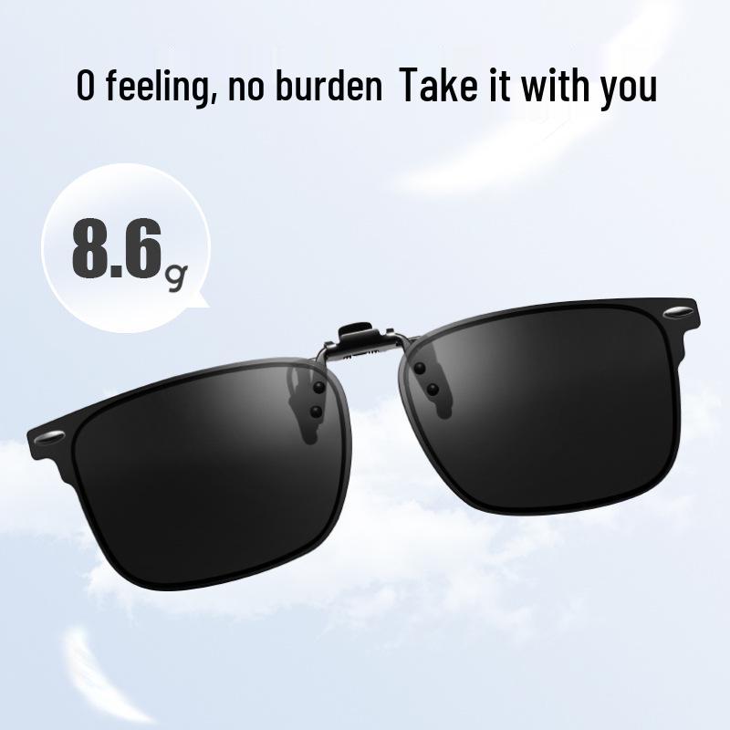 Polarized Clip-On Sunglasses 2025: New Style for Women & Men, Day/Night Use with Night Vision Lenses