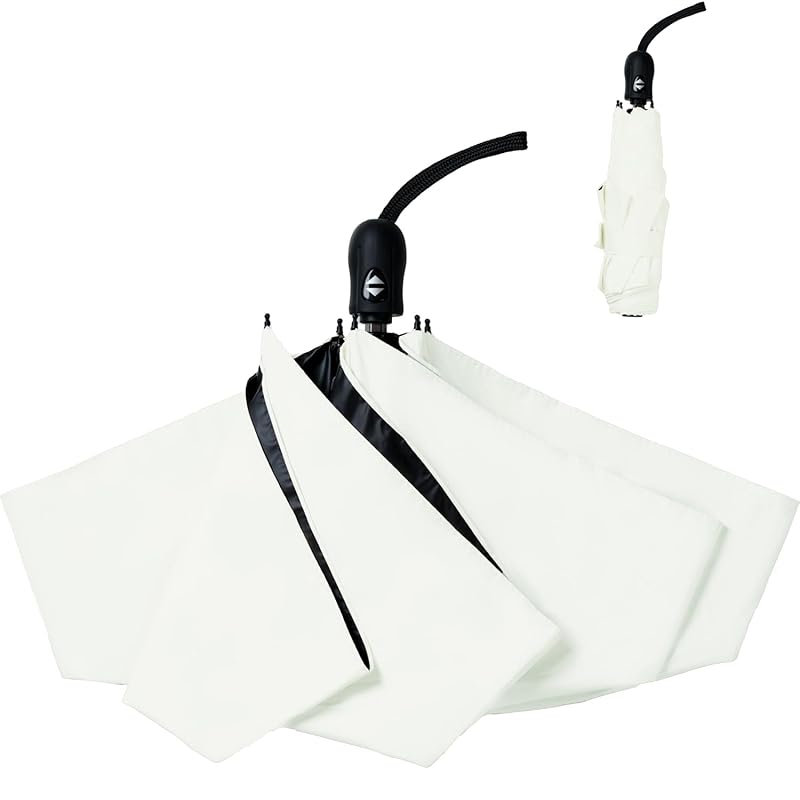 

parasol folding umbrella uv cut 100 [100% light blocking rate and UV cut rate certified by a third party × One-touch automatic opening/closing with