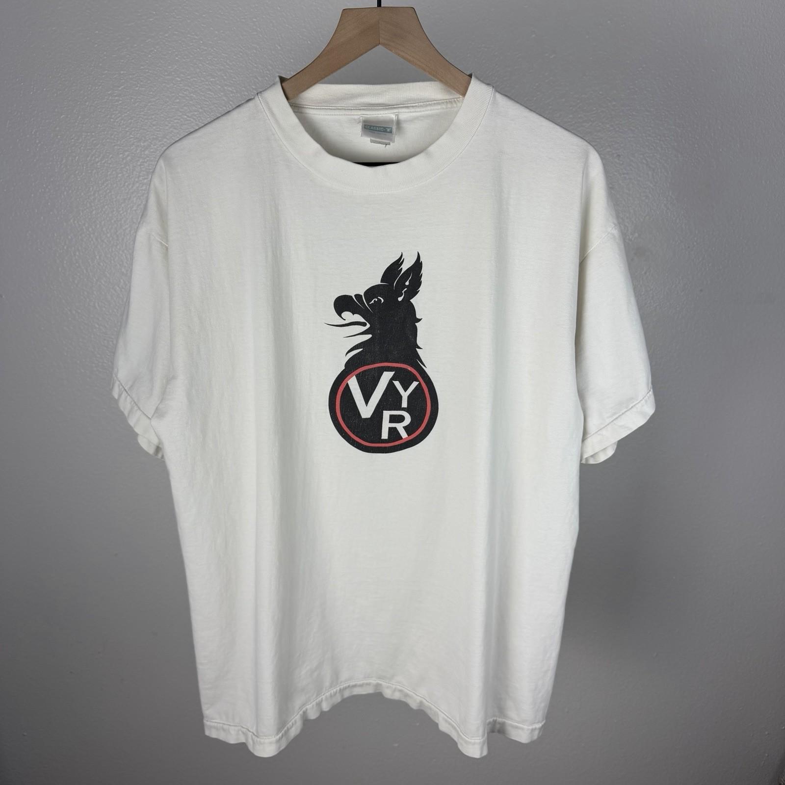 Vintage Vernon Yard Recordings Music Saves The Verve Acetone Low T Shirt Large Unisex T-Shirt S