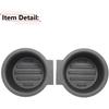 RLB-HILON Cup Holder Ert Compatible With Ford F150 With Flow Through Console 2009 2010 2011 2012 2013 2014 Year, For 9L3Z-1513562-CB, 2PCS