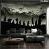 The Lord of the Rings Wall Tapestry, Aesthetic Printed Fabric Blanket, Suitable for Bedroom, Living Room, and Home Decor.
