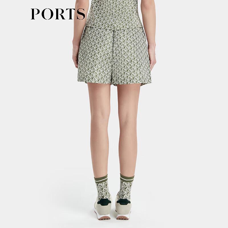 PORTS Women's Logo Print Athletic Shorts