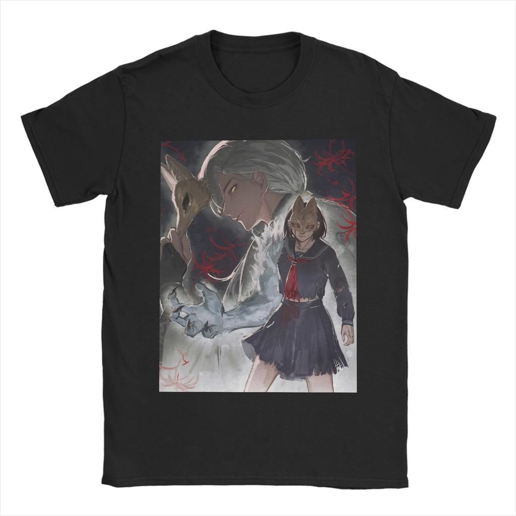 Funny Game Silent Hill F Anime Tshirts Unisex O-neck Short Sleeve Top Tee  Cotton Summer Clothing
