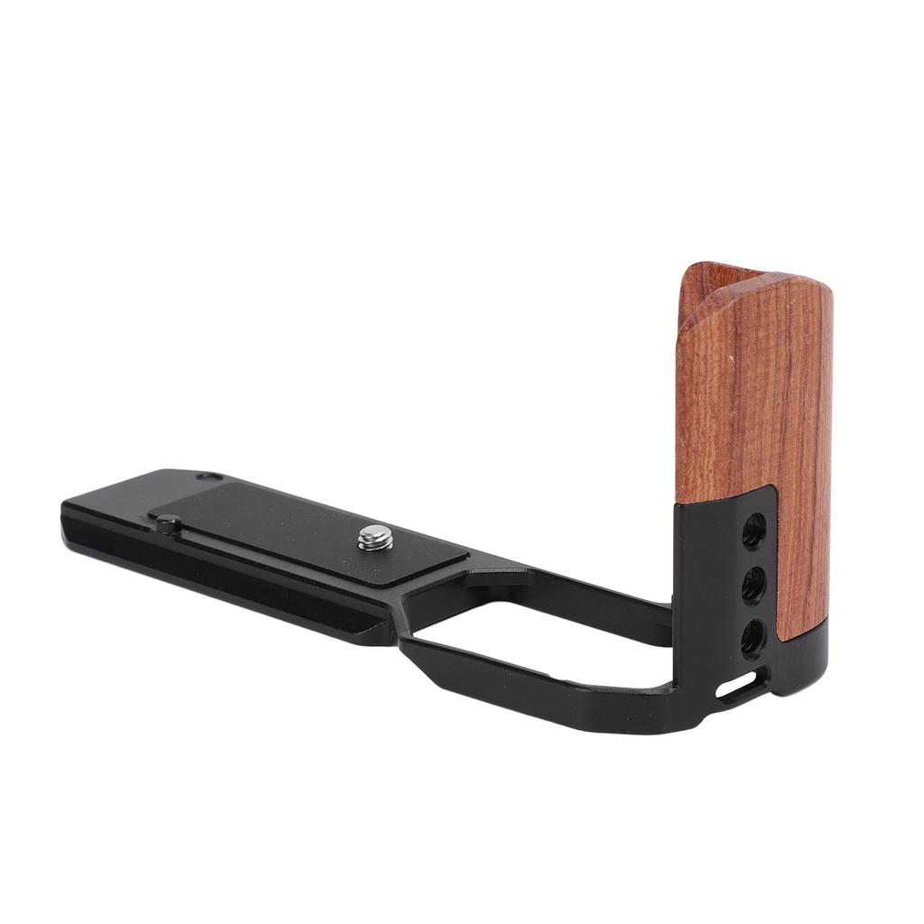 Vertical Quick Release Plate L Bracket Hand Grip Holder for Z F Camera with 1/4 Inch Screw Hole Black
