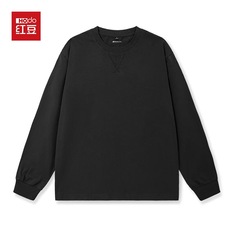 Hodo Men's Heavyweight Cotton Long-Sleeve T-Shirt