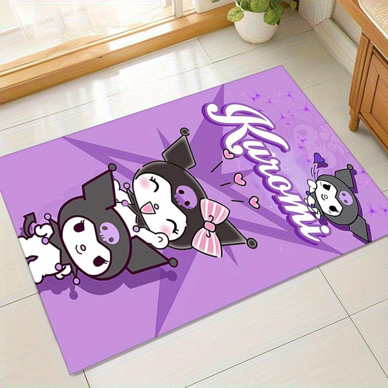 1pc Kuromi Cute Cartoon Rug for Room Decor - Perfect Gift| Office Carpet | Outdoor Rug| Birthday Presentz182