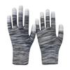 6 Pairs Colorful Gardening Gloves For Women And Men Coated Finger Gloves Pu Nylon Garden Gloves Outdoor Protective Work Gloves