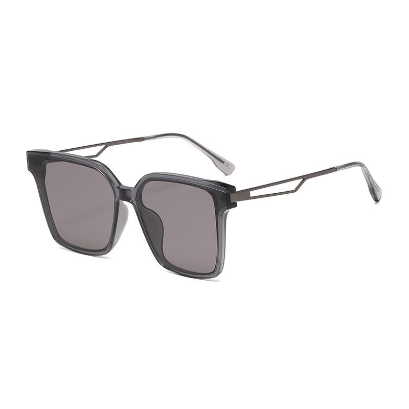 Large Frame Fashion Sunglasses Women UV Proof High Grade Metal Plate Sun Glasses Men Polarized Sunglasses