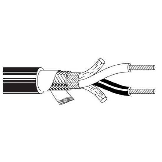 

BELDEN shielded audio cable 2-core 8412-10m чорний