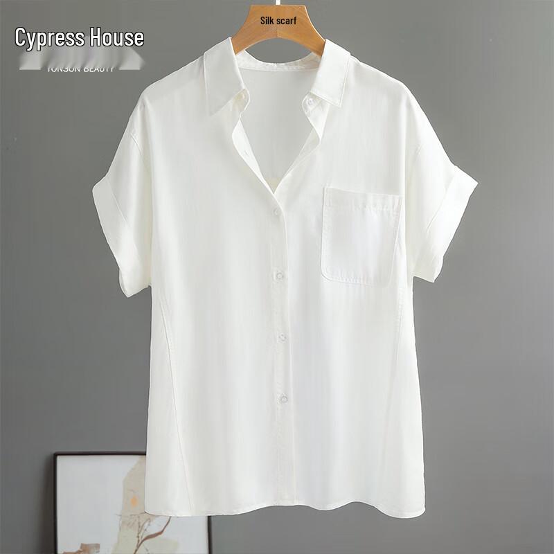 Sibaishi Women s Single-Breasted Lapel Shirt XXL