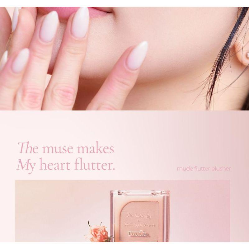Mude - Flutter Blusher - 11 Colors