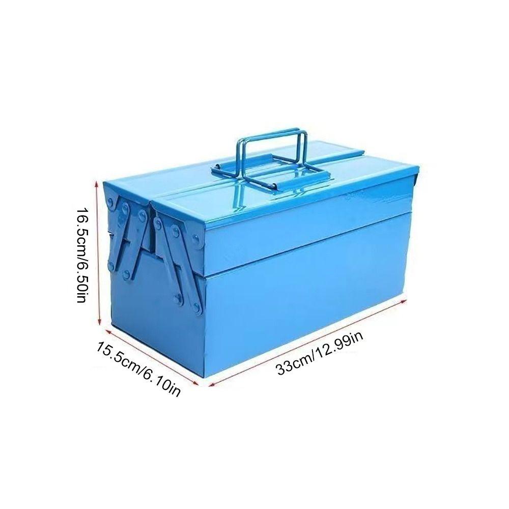 1Pcs Multifunctional Tool Storage Box Portable Hardware Carrying Case for Screwdriver Wrench Screws