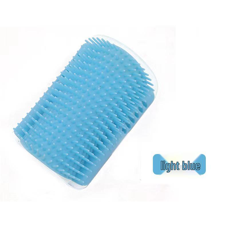Cat Corner Brush and Hair Remover Scratcher - Pet Supplies Comb Artifact
