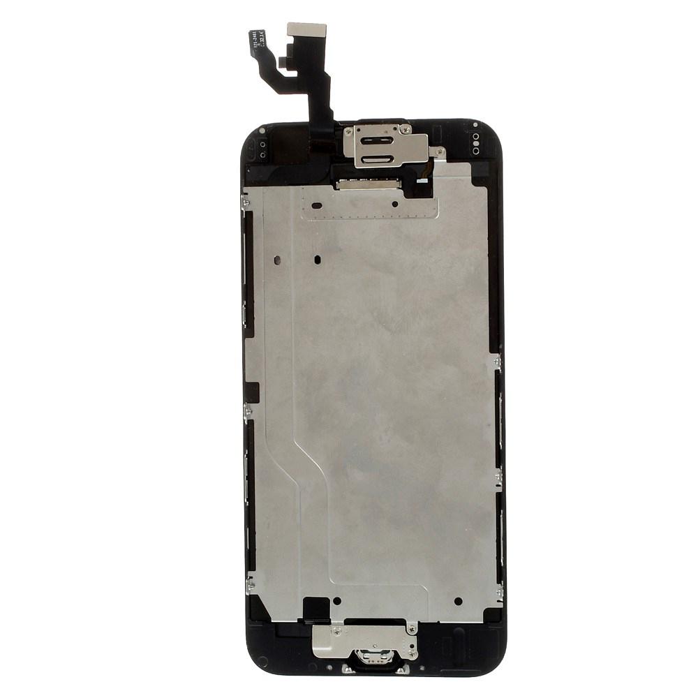 For iPhone 6 4.7-inch LCD Screen and Digitizer Assembly with Frame+Small Parts (Made by China Manufacturer,380-450cd/m2 Brightness) (without Logo)