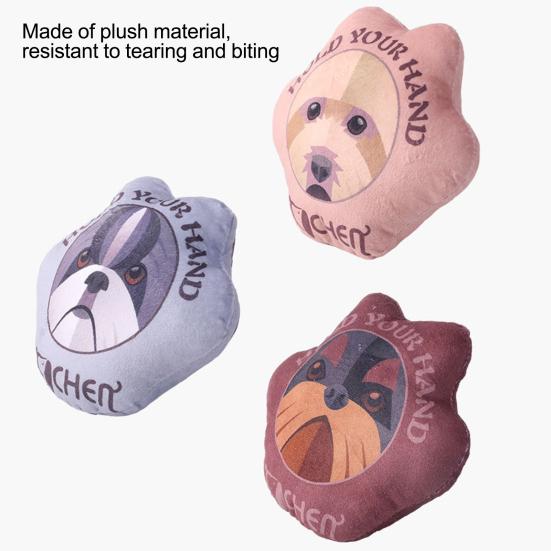 

Yousheng игрушка для домашних животных мультфильм в форме лапы собака плюшевая пищащая игрушка устойчивая к укусам шлифовка зубов игрушка для жевания домашних животных товары для домашних животных