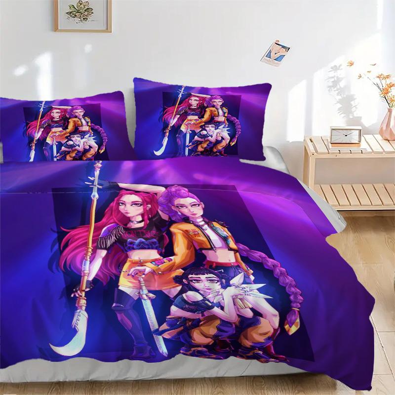 Fantasy Warriors Bedding 3 Piece Set Hd Print Duvet Cover Pillowcases For Teens Adult Bedroom Decoration Christmas Gift C9211243