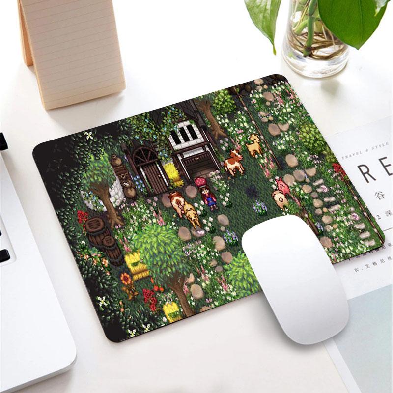 Stardew Valley Mauspads Kleine Mauspads Gamer PC Mauspads Sakura Computertischmatte Maus Teppich Gaming für Maus Tastatur Pads