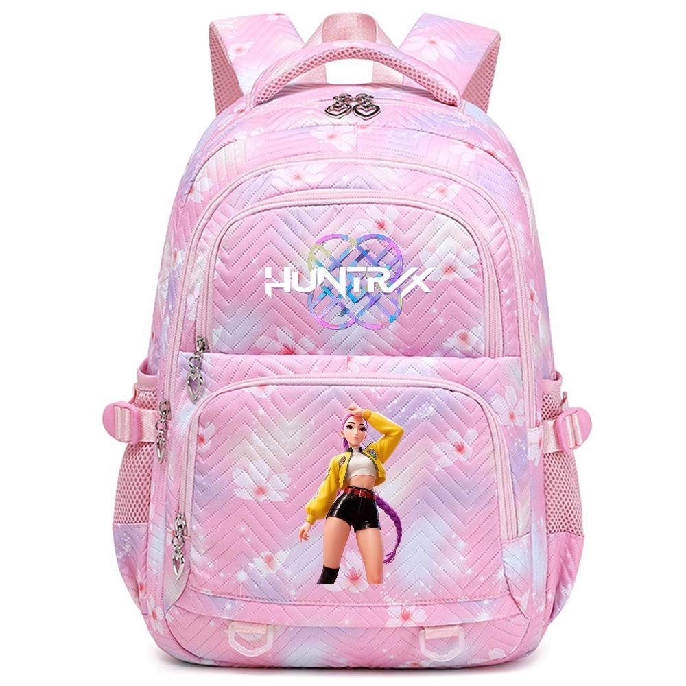 Cartoon K-Pop Printed Backpack Student Teenager Bookbag for Boy Girl Schoolbag Kid Gift Women Large Capacity Waterproof Travel Bag Mochila