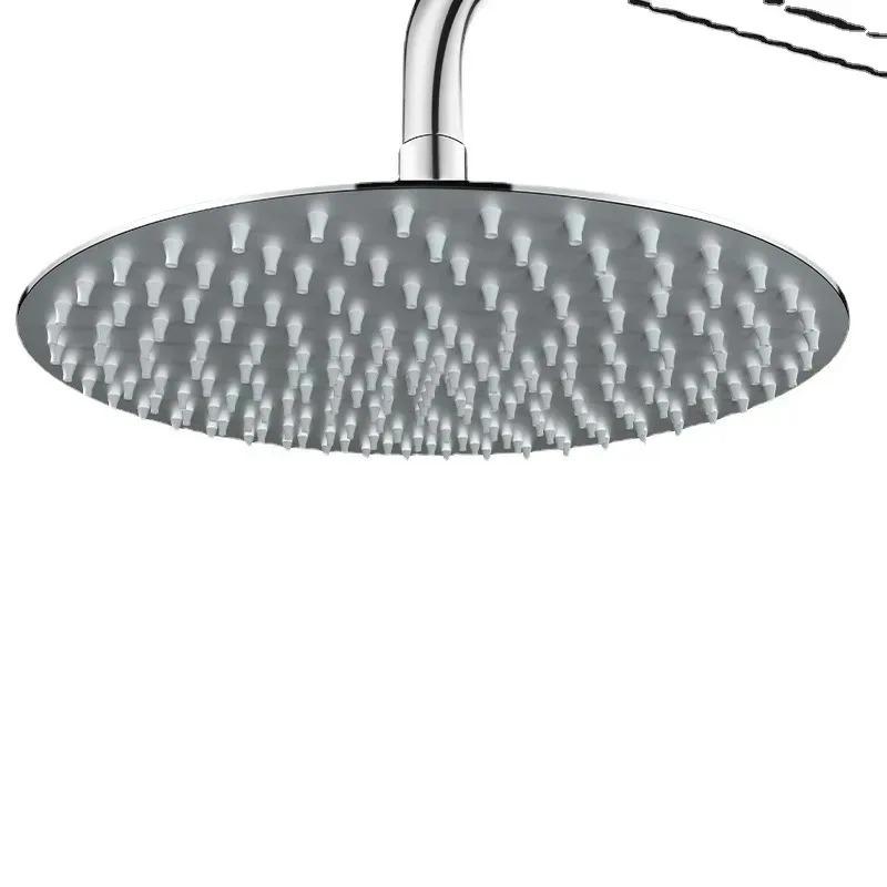 10/8/6 Inch Square/Round High Quality Stainless Steel Ultra-Thin Waterfall Shower Heads Rainfall Shower Head Rain