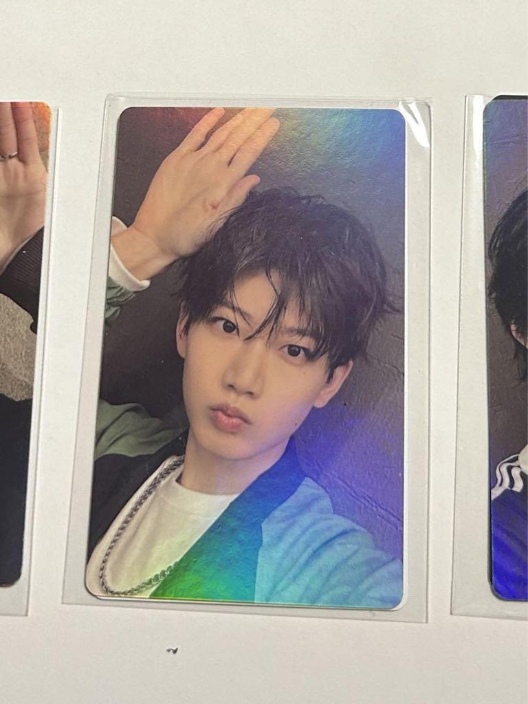 [USED] TREASURE Junkyu Korean Pop-Up Trading Card Lakidro Transparent Trading Card