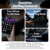 Wireless Car Adapter for CarPlay, MirrorTouch Two-Way Control, Plug & Play, for In-Car Multimedia Systems