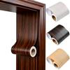 1pc 5mX15cm Living Room Self-adhesive PVC Waterproof Decals Wood Wall Border Stickers Waist Line Wallpaper Baseboard Stickers
