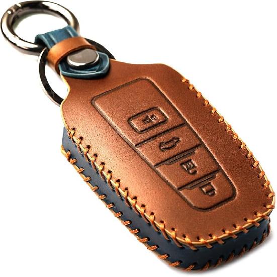 Key Fob Cover Compatible With 2018-2025 Toyota Camry RAV4 Highlander Avalon C-HR Prius Corolla GT86 Smart Key