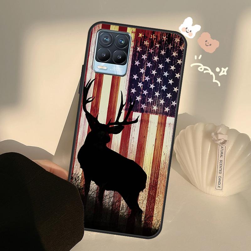 

Камуфляж для охоты на оленей для Realme GT Neo 2 3 Master 9i 8i 8 9 Pro Plus Чехол для OnePlus 10 Pro 9 9R Nord2 Чехол Realme C3