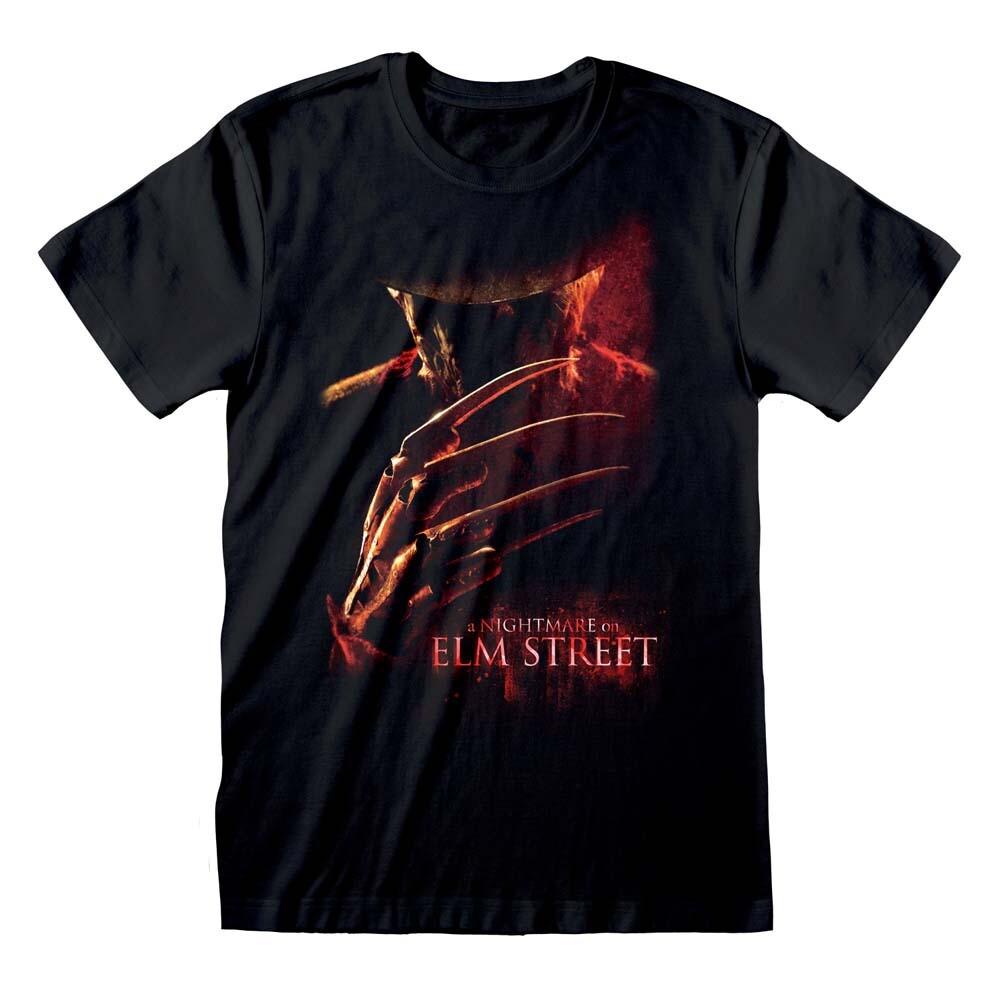 Nightmare On Elm St A Poster T-Shirt L