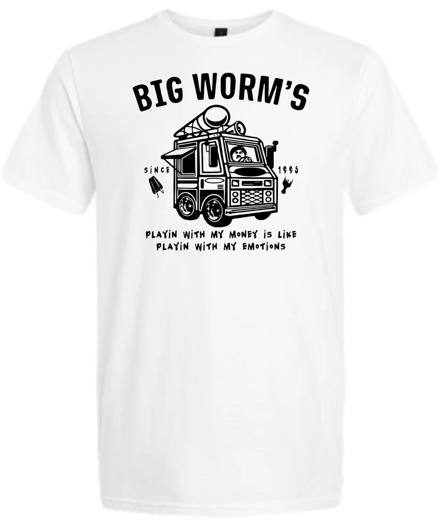 Big Worms Eiswagen Kurzarm-T-Shirt