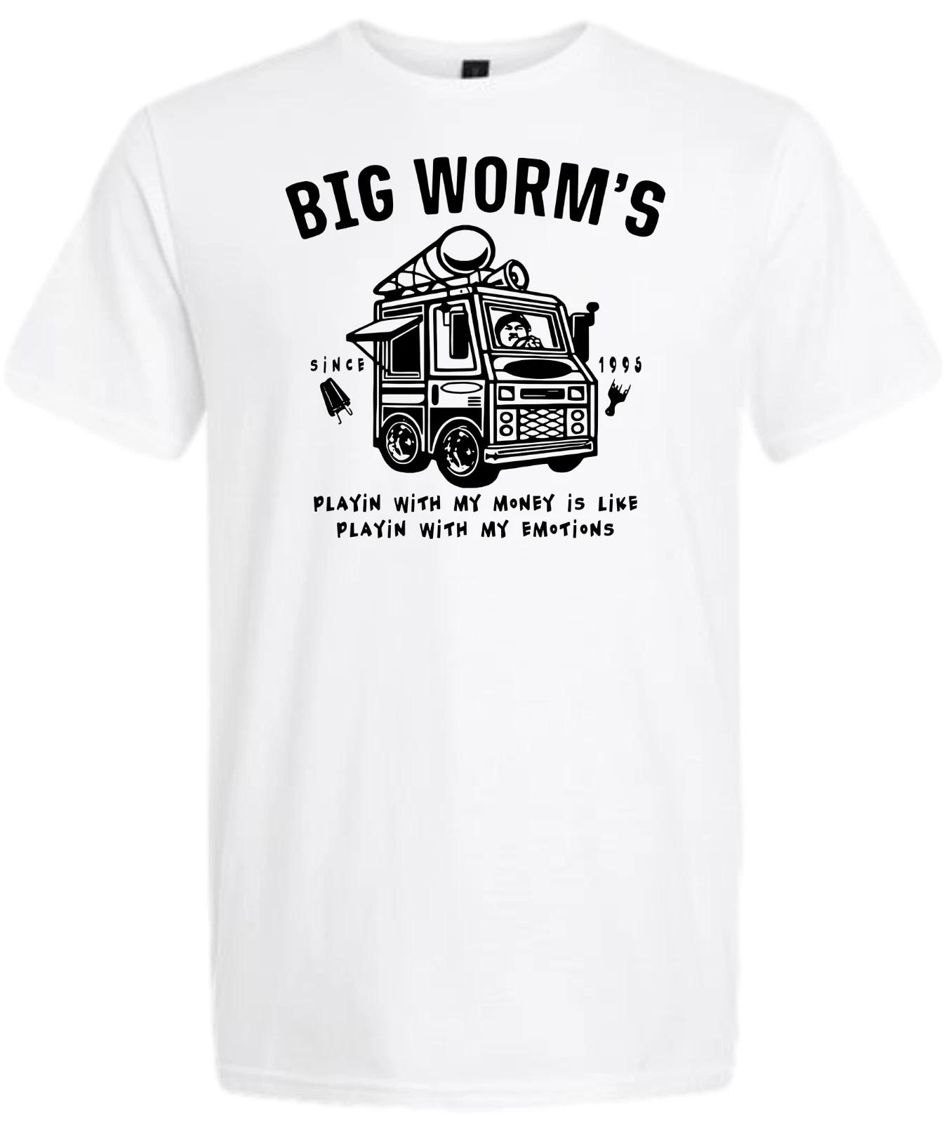 

Big Worms Ice Cream Truck Short Sleeve T-Shirt 3XL